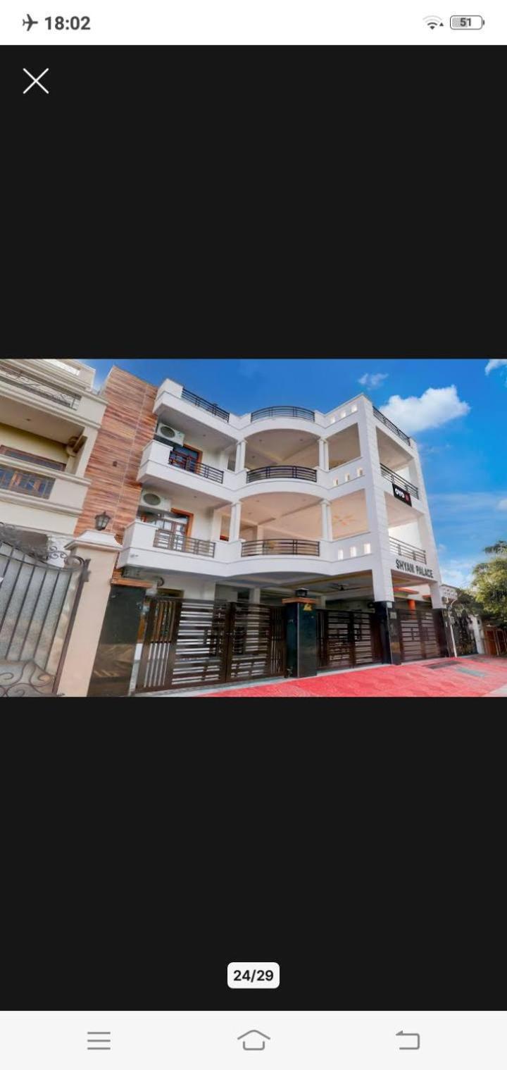 Hotel Shyam Palace Lucknow Eksteriør bilde